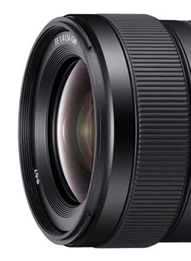 Fe 24mm F1.4 gm Lens | Premium G Master Series Wide-Range Prime Lens | Sel24F14gm Black