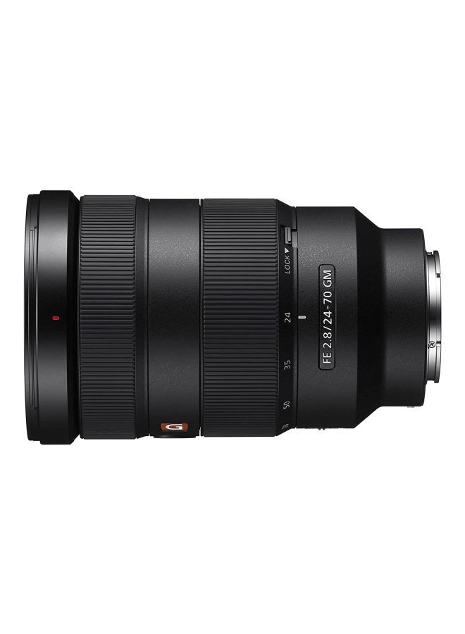 Fe 24-70Mm F2.8 G Master Mid-Range Telephoto Prime Lens, Circular 9 Blade Aperture For Beautiful DefocUS Effects, Sel2470Gm, Black Black