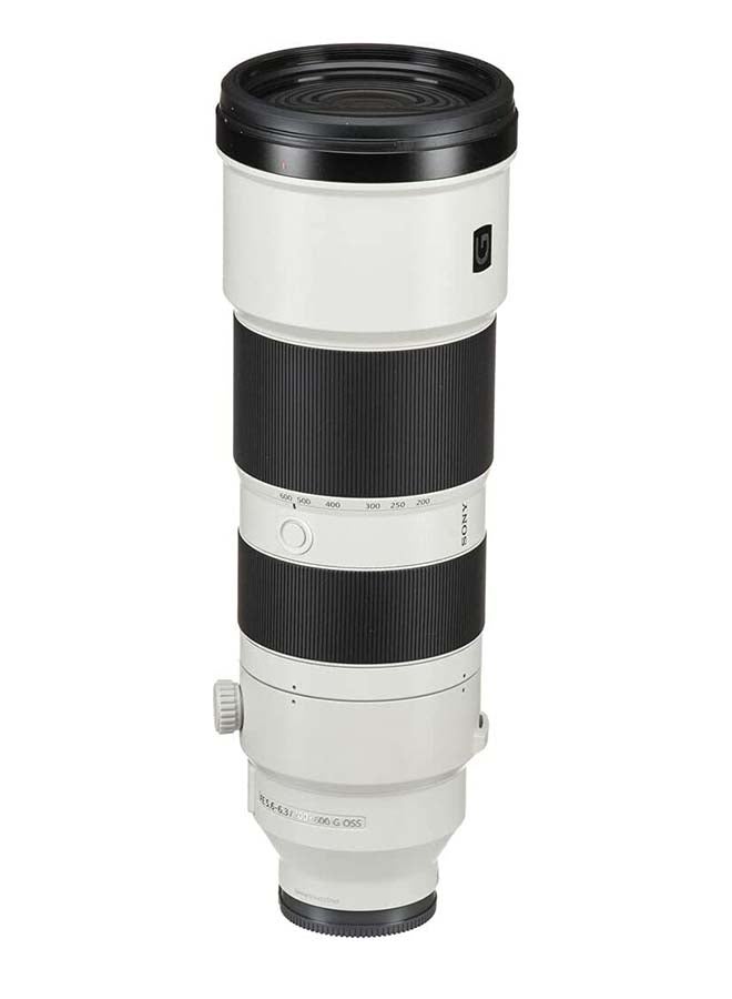 FE 200-600mm F5.6-6.3 G OSS Lens | Super Telephoto Zoom SEL200600G Silver/Black