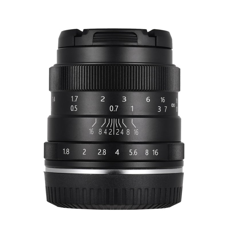 50mm F1.2 Manual Focus Camera Lens For Olympus Panasonic Black