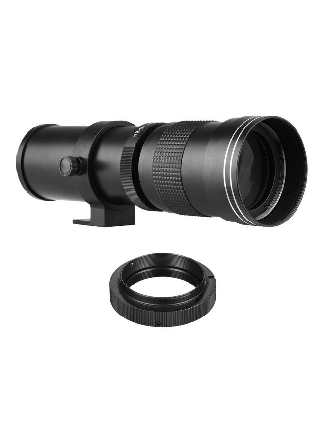 Telephoto Zoom Lens Kit For Sony Alpha-Mount A33/A550/A500 Black