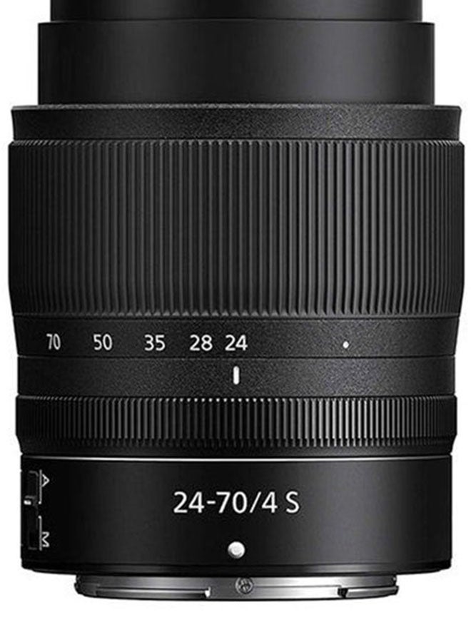 NIKKOR Z 24-70Mm F/4 S Standard Zoom Lens For Z Mirrorless Cameras Black