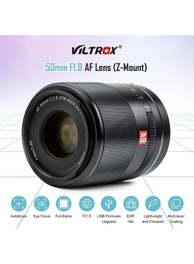 Viltrox 50mm f/1.8 Lens for Nikon Z-Mount