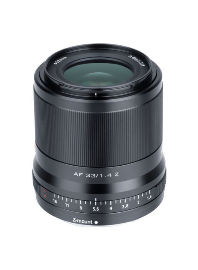 Viltrox AF 33mm f/1.4 Z Lens for Nikon Z (Black)