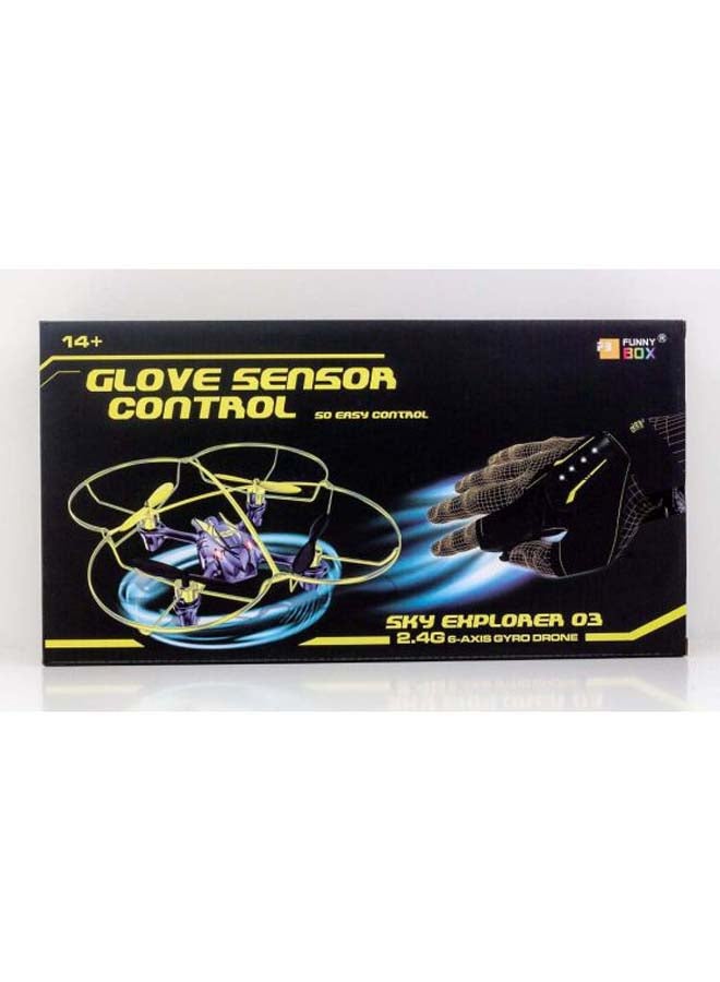 Sky Explorer 03 Glove Sensor Control Drone Quadcopter