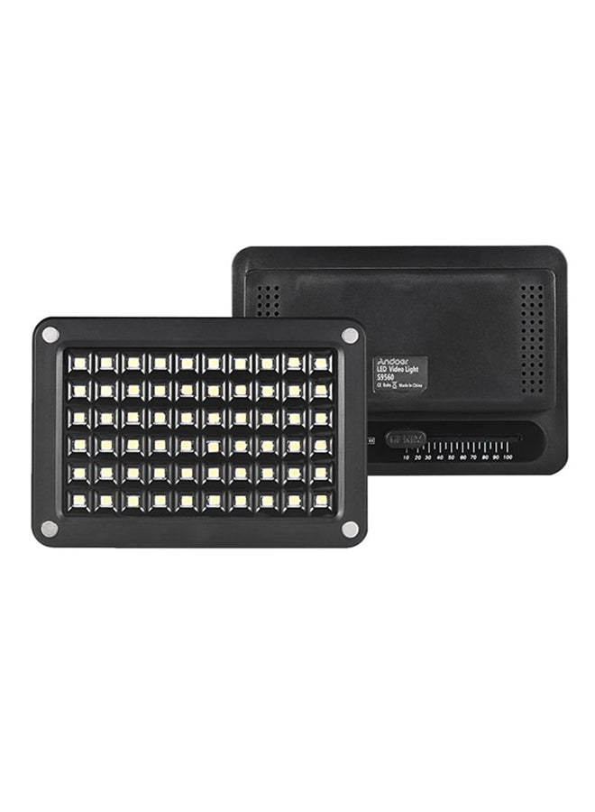 Light Lamp Panel 60 Piece With 2 Fliters For Canon/Nikon/Sony/DSLR Camera Camcorder Black