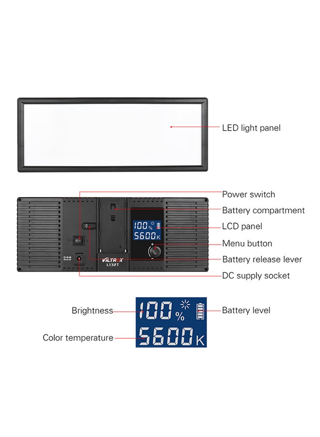 Ultra-Thin Led Video Light Photography Fill Light For Canon Nikon Sony Panasonic DSLR Camera And Camcorder