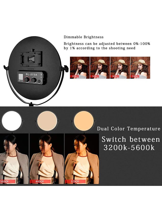 Sl-272A Flapjack Biocolor Led  Ultra-Thin Studio Softlight Multicolour