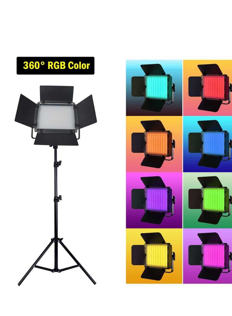 RGB216 LED VideoLight 360degree Full Color  for Outdoor Photography