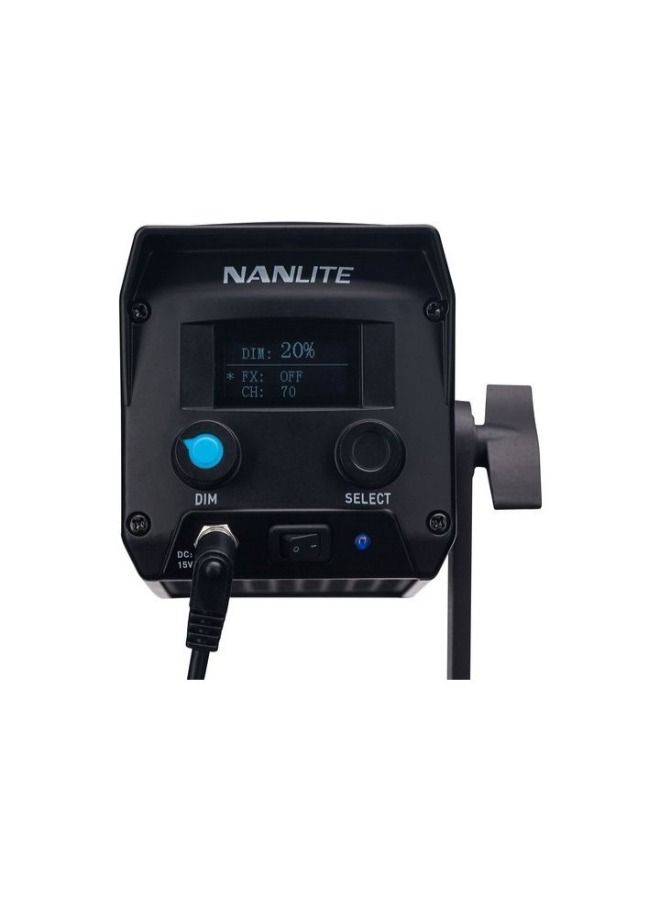 Nanlite FORZA 60 kit 60W 5600K Spot light ( with battery handle & Bowens mount adapter )