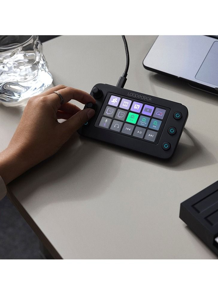 LOUPEDECK LIVE S portable streaming control console for creatives and live streamers