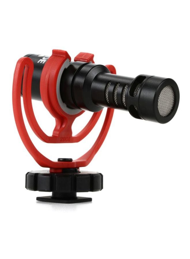 On-Camera Microphone Black/Red