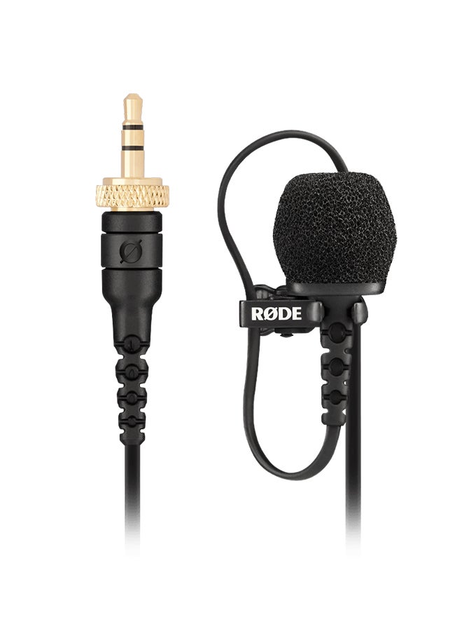 Omnidirectional Lavalier Microphone LAVALIER II Black