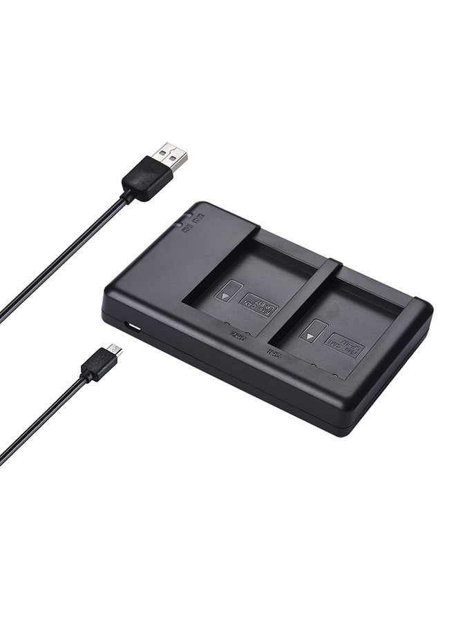 Dual USB Lp-E17 Camera Battery Charger For Canon 750D 760D/Rebel T6I T6S Eos M3/M5/M6/800D/77D