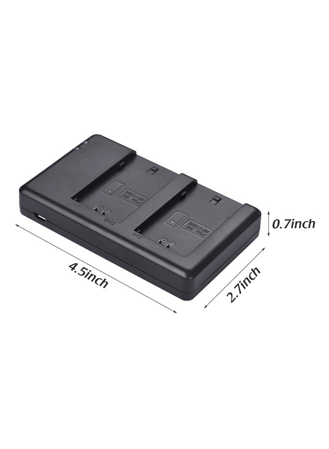 FB Dual USB NP-FZ100 Camera Battery Charger for Sony A7III A9 A7RIII A7SIII