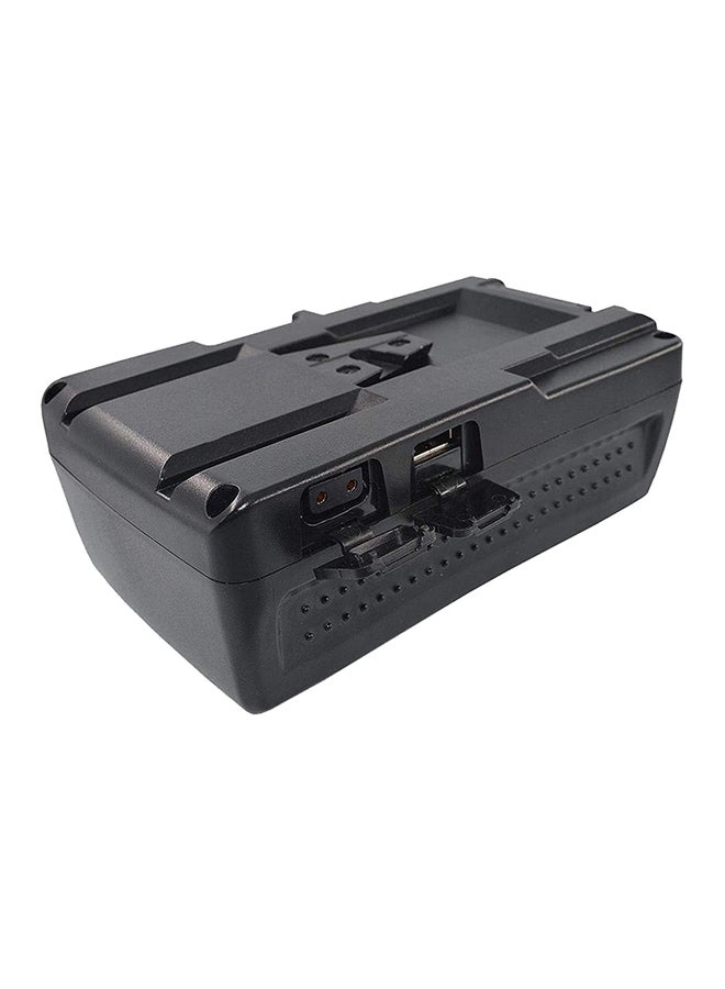 Lock Li-Ion Rechargeable Battery Black