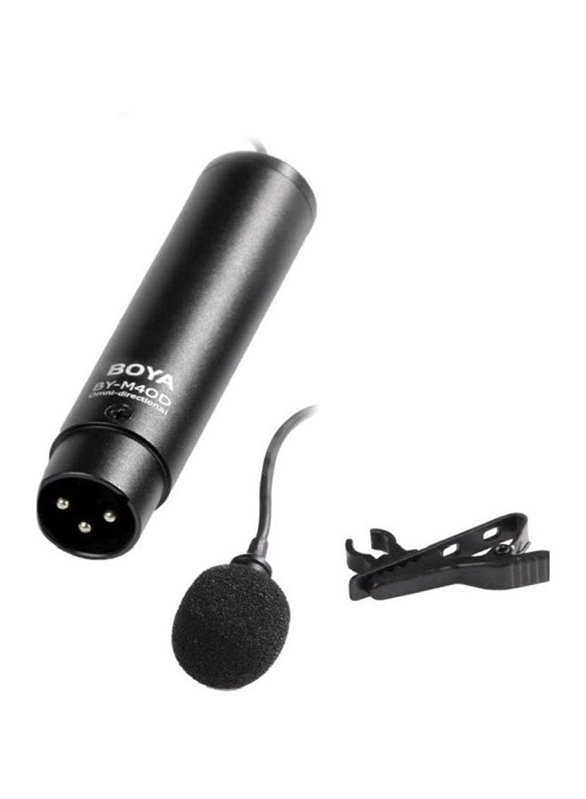 BY-M40D Lavalier Mic Black