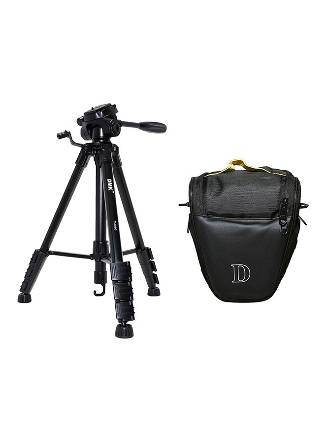 Tripod Bundle Kit For Nikon D7100 D5300 D5200 D5100 D3100 D700 D610 D300 D800 D90 Camera Black