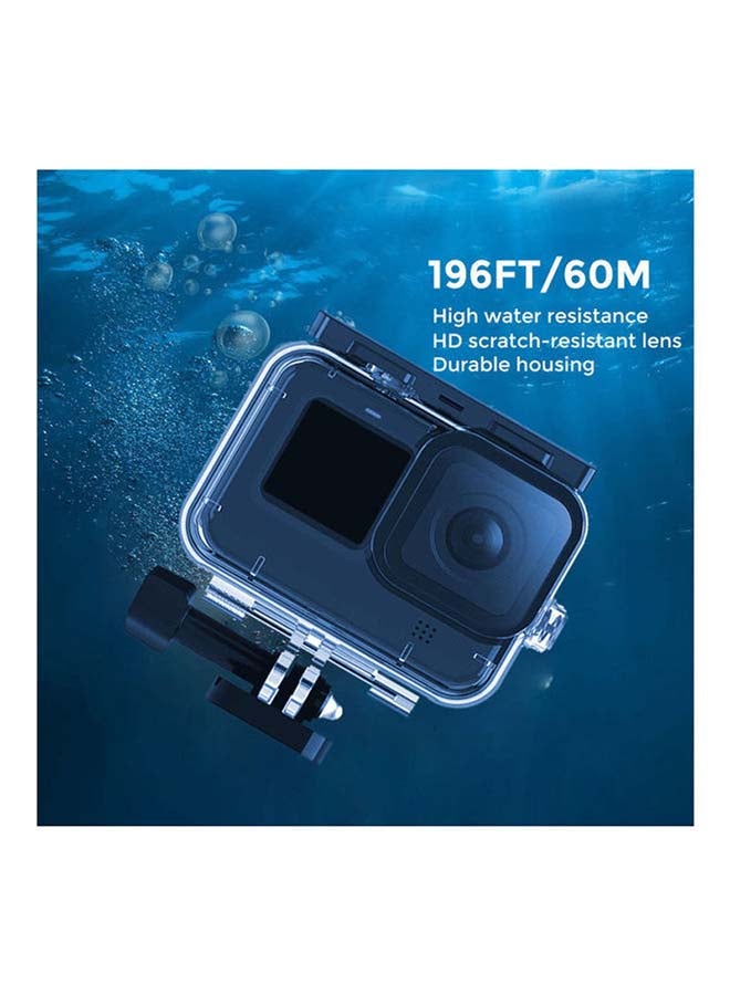 17-In-1 Action Camera Accessories Compatible For Gopro Hero 9 Camera Black