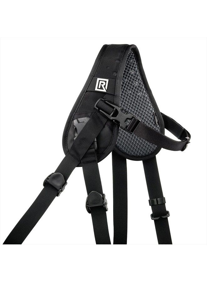 Hybrid Breathe Camera Sling, Original Camera Sling Design, Strap for 1 or 2 DSLR, SLR and Mirrorless Cameras