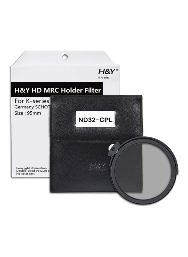 Drop-In ND32CPL Filter 95mm Black