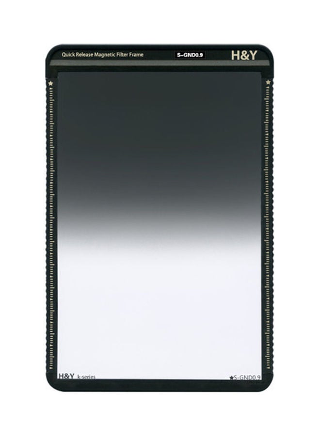Soft GND0.9 Filter with Frame Black