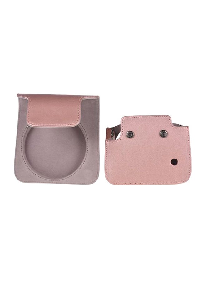 Protective Case With Adjustable Strap Pink