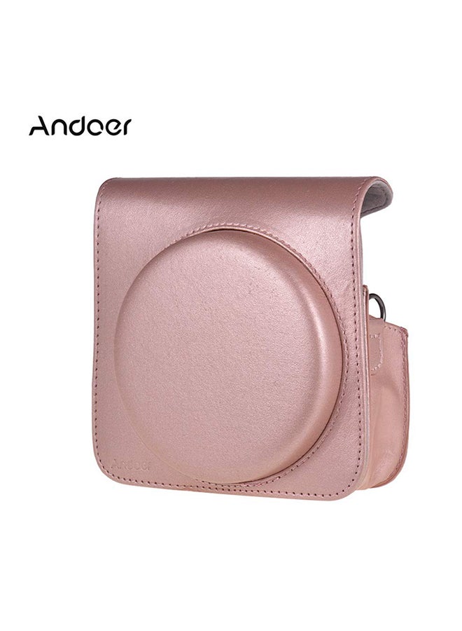 Protective Case With Adjustable Strap Pink