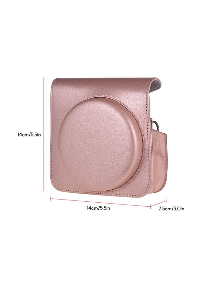 Protective Case With Adjustable Strap Pink