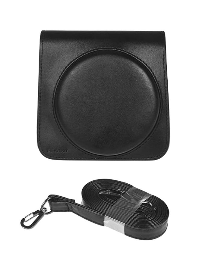 Protective Case With Adjustable Strap Black