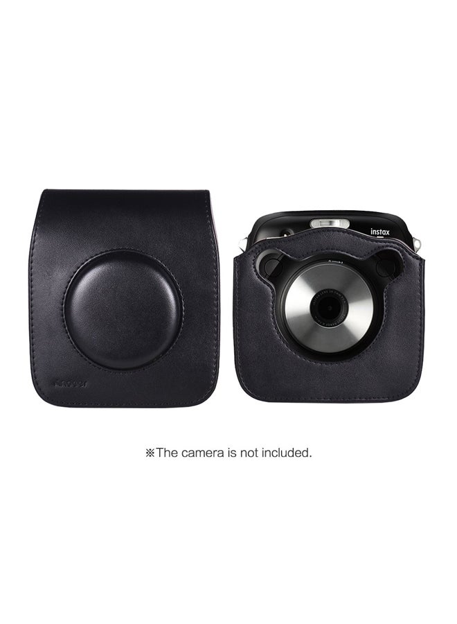 Protective Case With Adjustable Strap Black