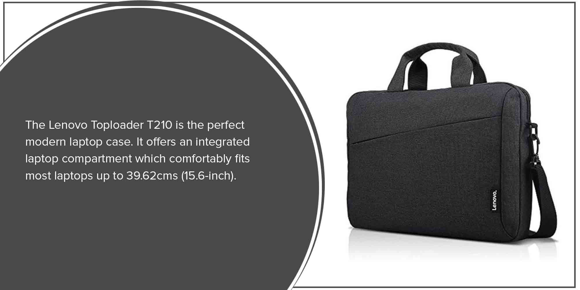 15.6-Inch Laptop Casual Toploader T210 Black