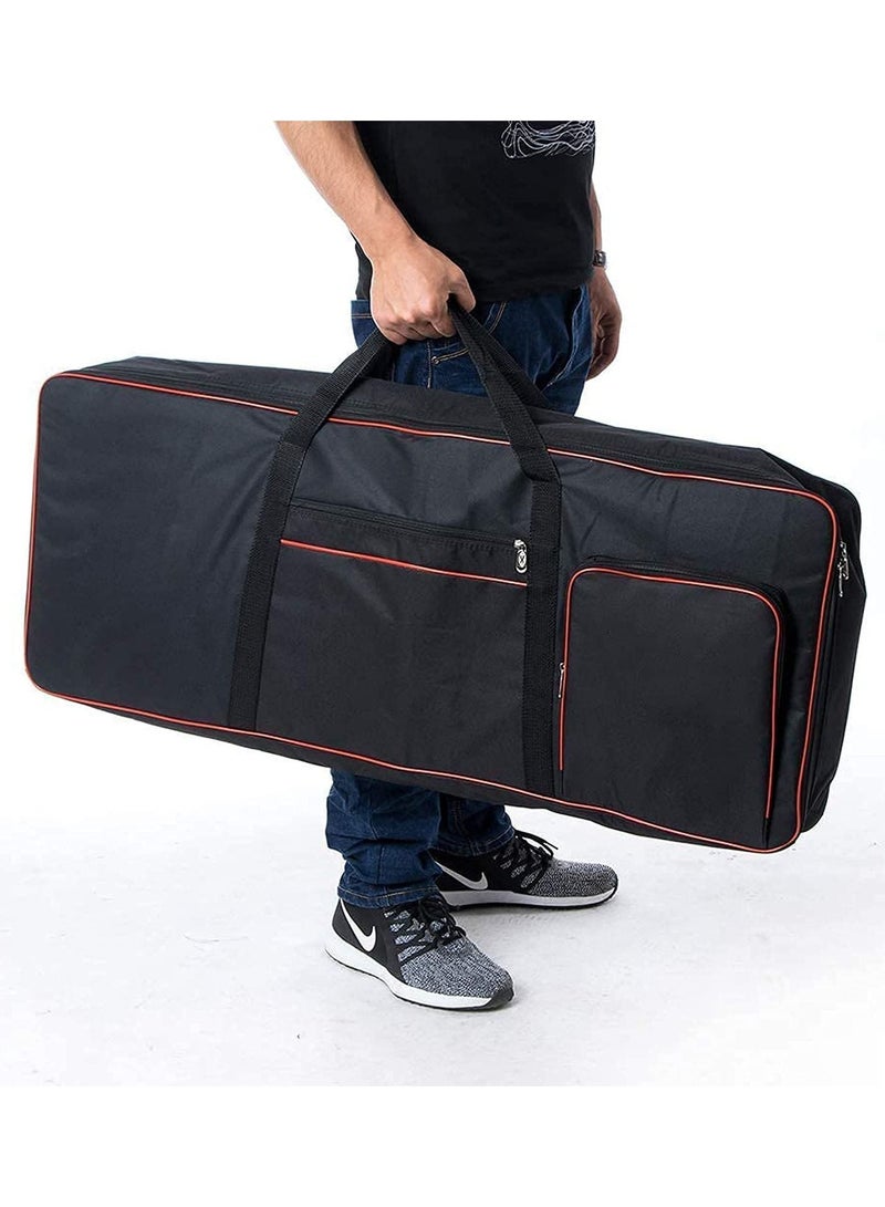 Electronic Organ Piano Cover Padded Case Keyboard Bag Instrument Protective Portable Anti Shock Waterproof 61 Keys