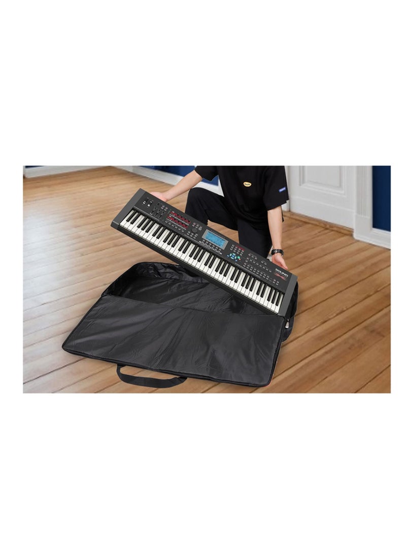 Electronic Organ Piano Cover Padded Case Keyboard Bag Instrument Protective Portable Anti Shock Waterproof 61 Keys