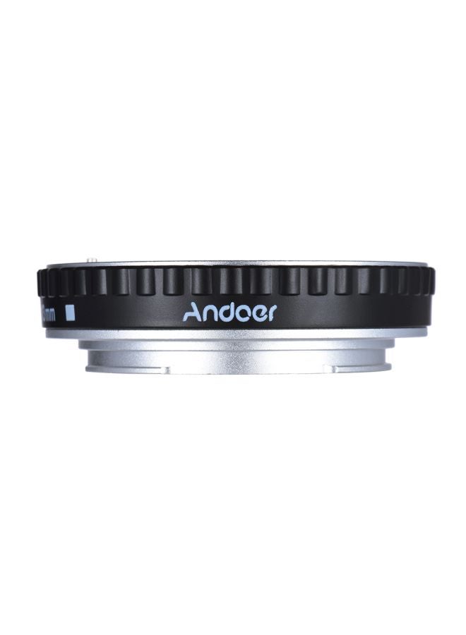 Macro Extension Tube Ring Black/Silver