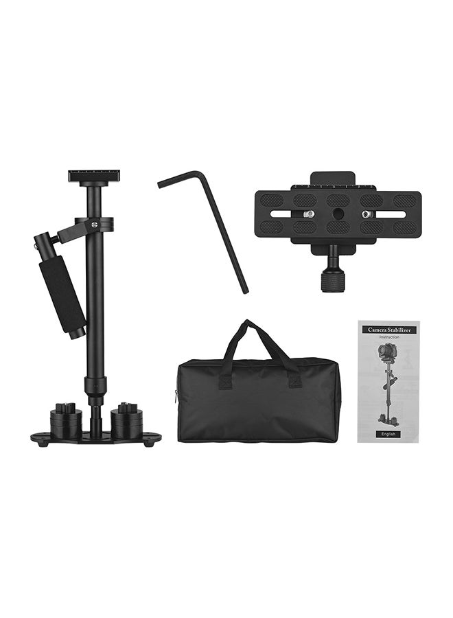 Adjustable Handheld Camera Gimbal Stabilizer Black