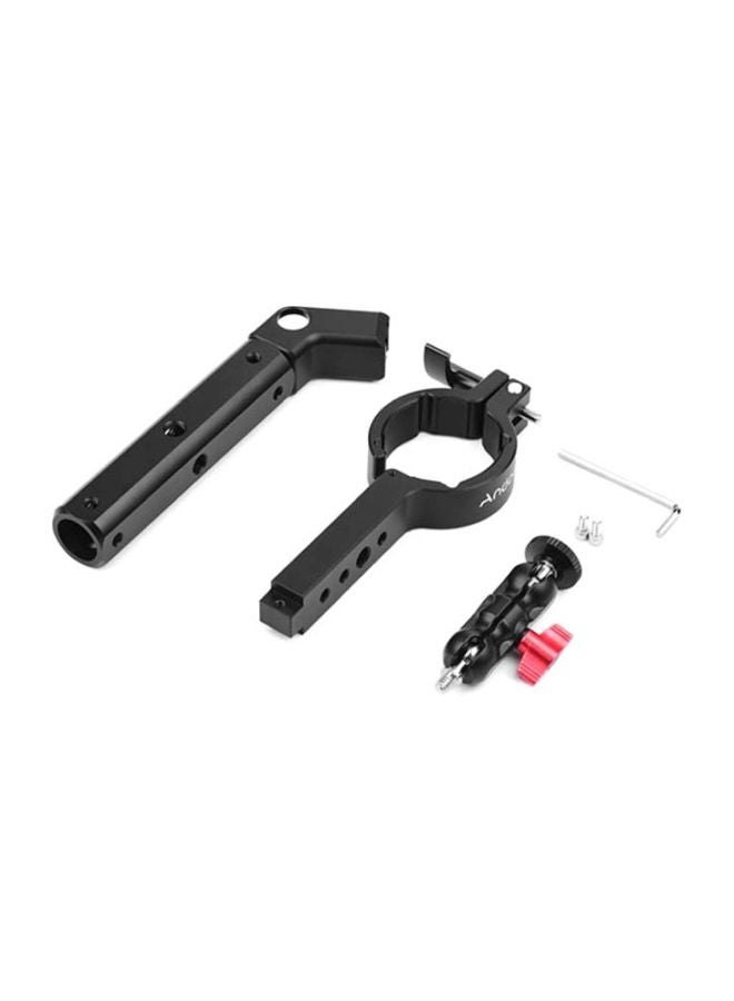 Handle Hand Grip Extension Rod Holder Gimbal Stabilizer Black