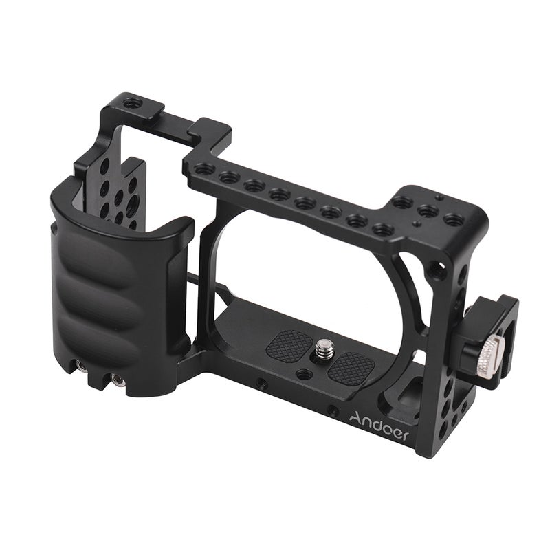 Protective Hand Grip Video Camera Cage Black