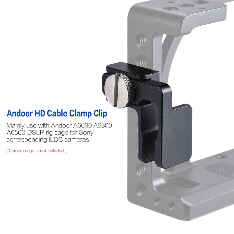 Protective Hand Grip Video Camera Cage Black