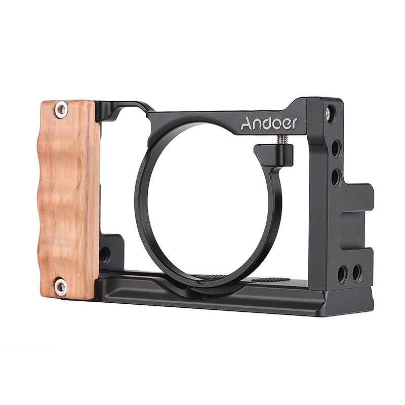 Aluminum Camera Cage Compatible with Sony RX100 VI/VII Black