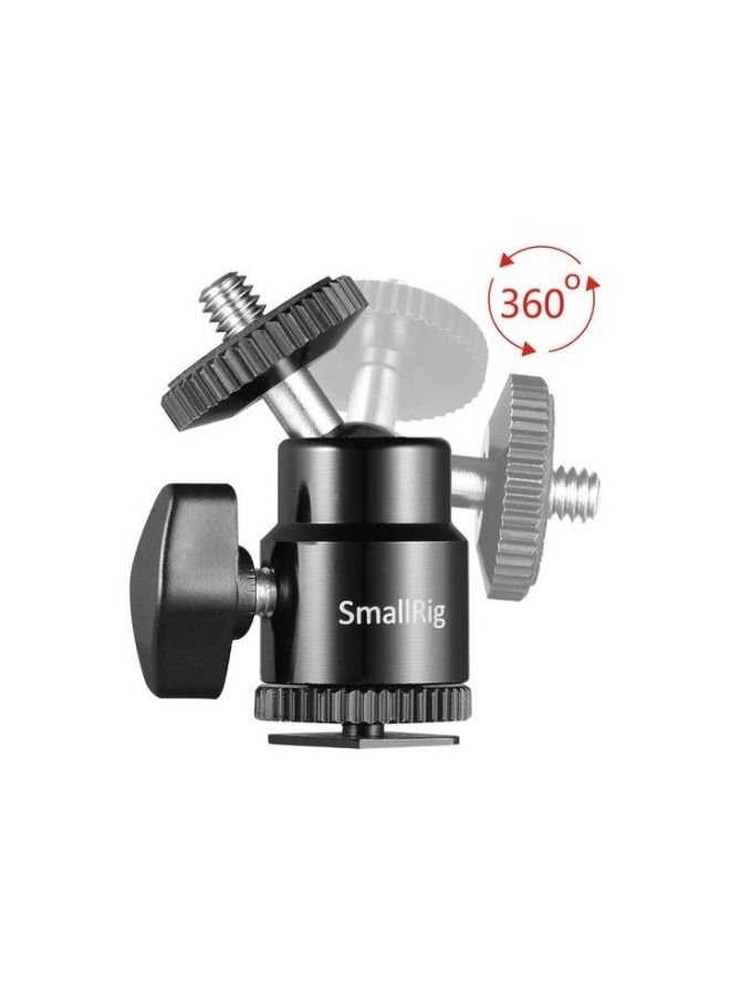 SmallRig 1/4 Camera Hot shoe Mount with Additional 1/4 Screw (2pcs Pack) 2059