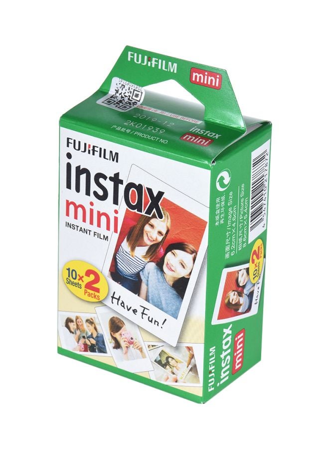 20-Piece Instax Instant Film Photo Paper