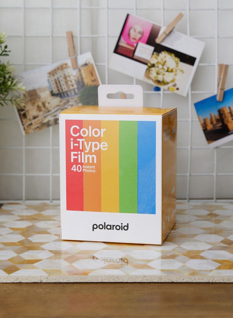 Polaroid Color Film For I-Type - X40 Filmδ┐»┬╜ Pack