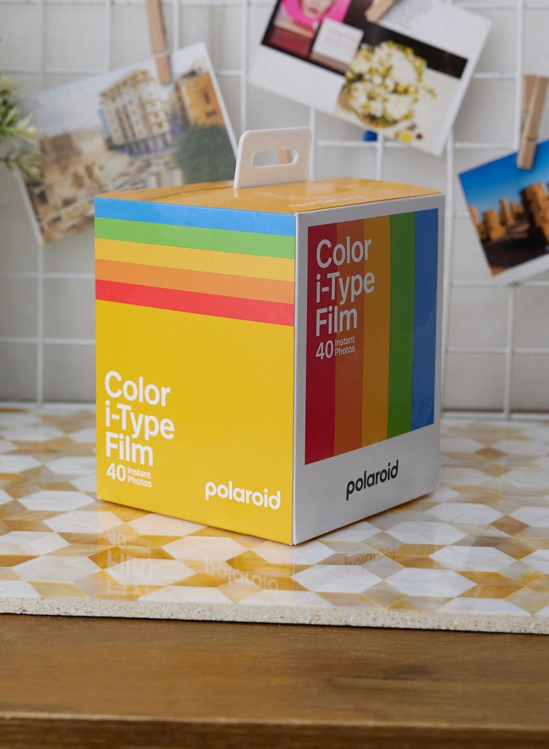 Polaroid Color Film For I-Type - X40 Filmδ┐»┬╜ Pack