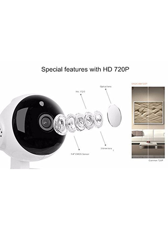 Wireless Smart Motion Detector 720P IP Camera With Night Vision