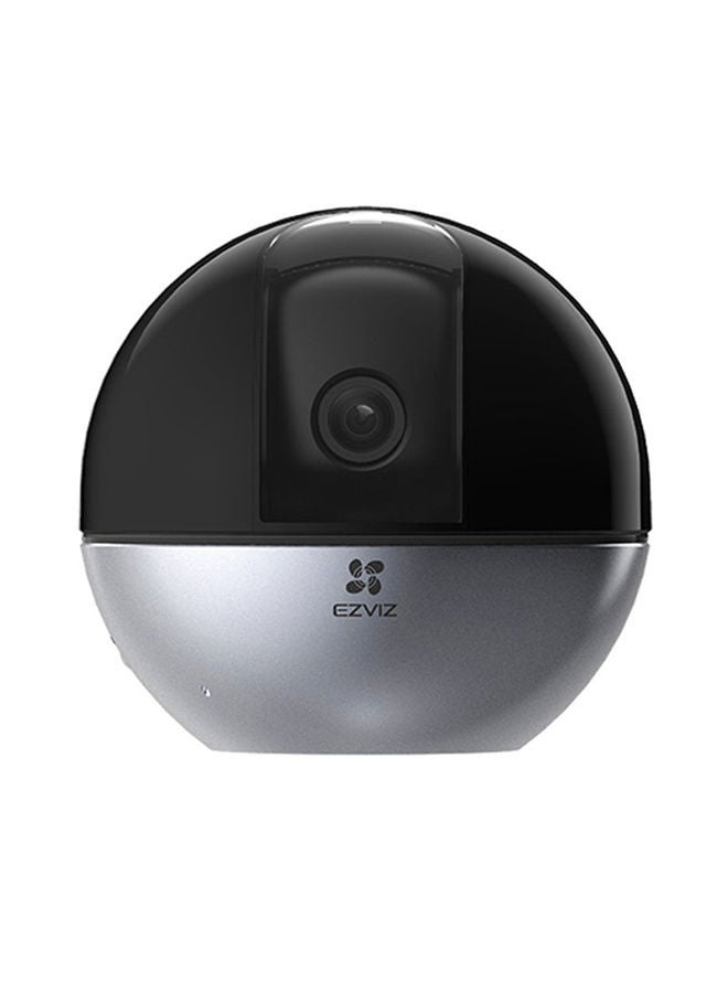 C6W Pan & Tilt Wi-Fi Camera 4MP 4mm (83°), 360° Panoramic View, 2K Resolution, Privacy Shutter, MicroSD Card up to 256 GB, Auto-Zoom Tracking, True-WDR, Two-Way Talk, EZVIZ Cloud Play Storage, Person Detection, Infrared Night Vision up to 10m (33 ft.) - CS-C6W-A0-3H4WF Black