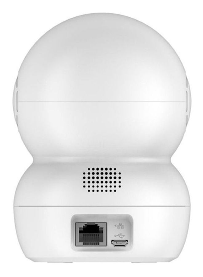 TY2 Smart Indoor Wi-Fi Camera FHD 1080 - Motorized Pan and Tilt 360° Visual Coverage, Smart Night Vision with Smart IR (up to 10m), Sleep Mode for Privacy Protection, Motion Detection, Smart Tracking, Two-way Talk, MicroSD Slot (up to 256 GB)