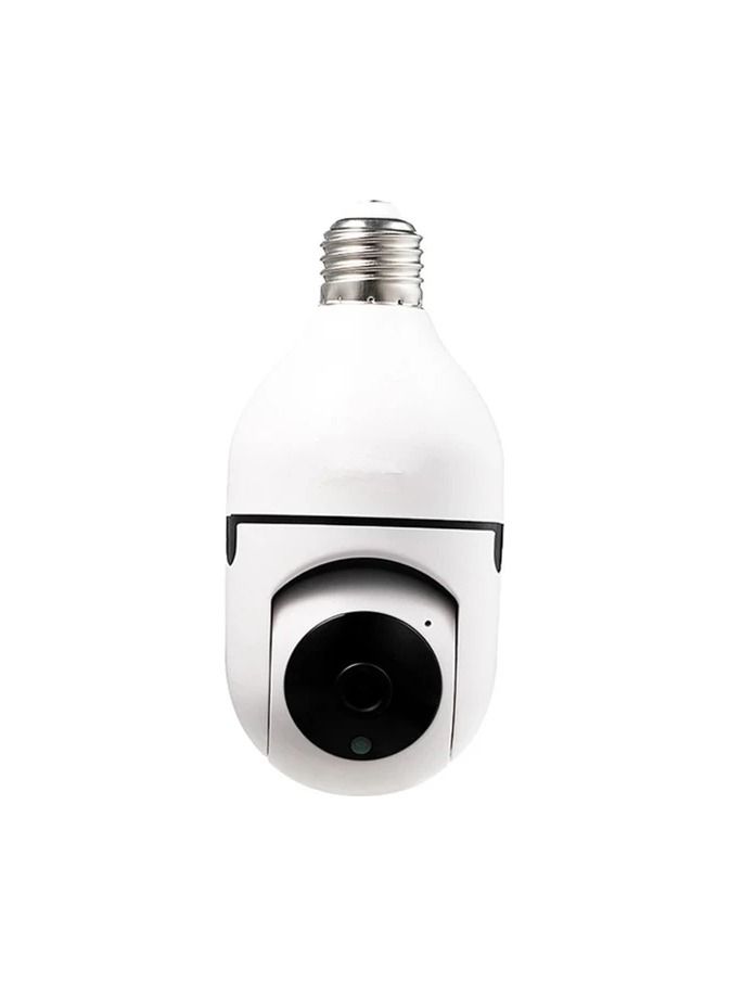 Smart Bulb WiFi Camera: Home Surveillance IP Camera with Night Vision and Alarm