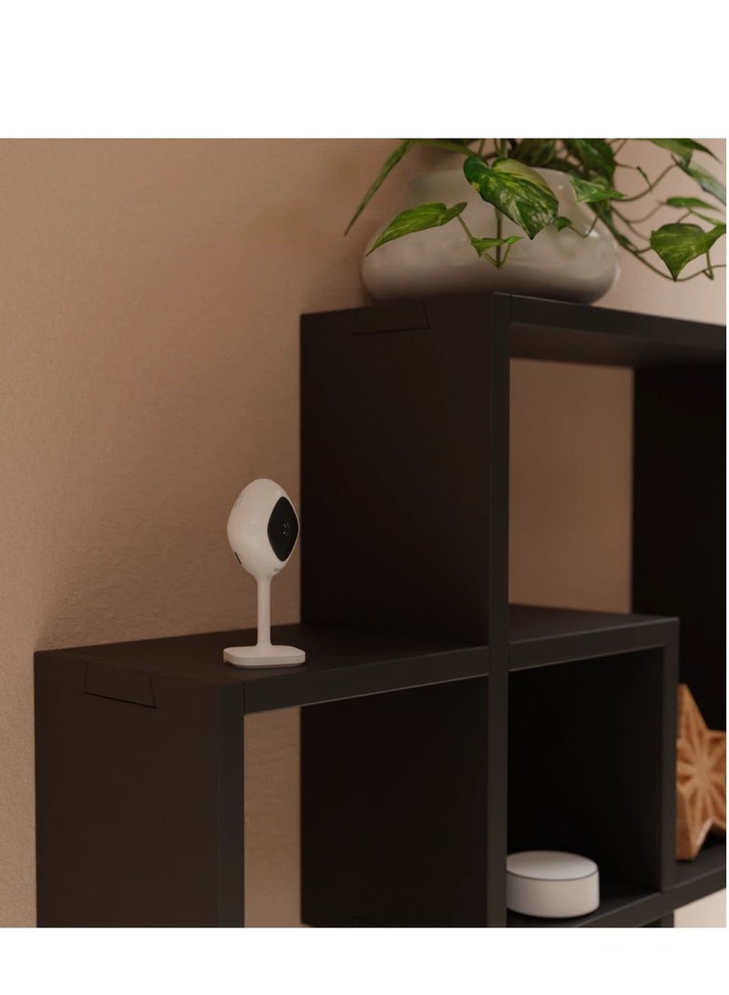 Smart Mini Security Camera Mini with Two-Way Talking, Motion & Sound Detection, works with Google, Alexa & Tesla Home App