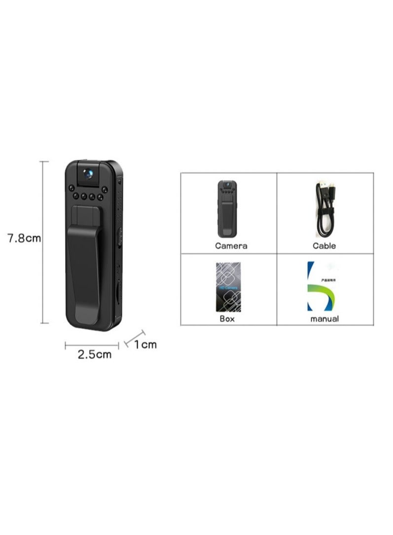 MD12 1080P HD Portable Mini Infrared Night Vision Security Camera Pen